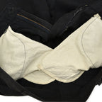 1960's LEVI'S 518 BIG-E BLACK Katsuragi COTTON TWILL PANTS... W32 L33