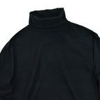 1990's~ Polo by Ralph Lauren L/S TURTLE NECK BLACK ... M