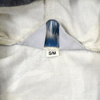 1980's~ MICHIGAN RAG CO. ALL OVER HAND PRINT JACKET...S/M
