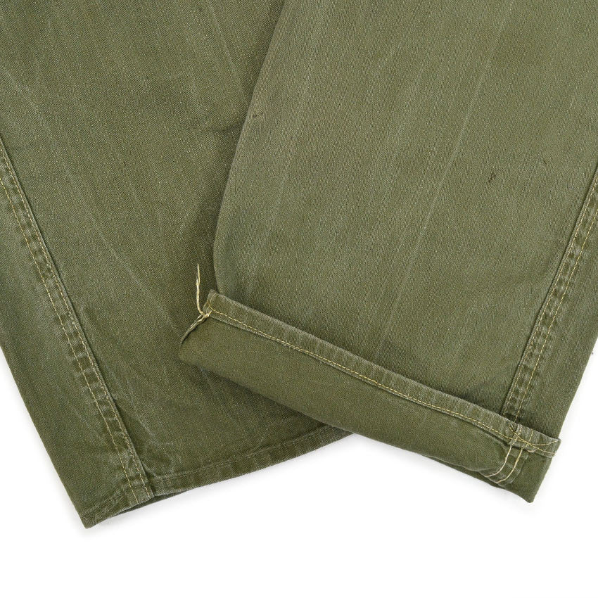 1940's USARMY WW2 HBT PANTS PRIVATE PURCHASE NAMED... W31 L31