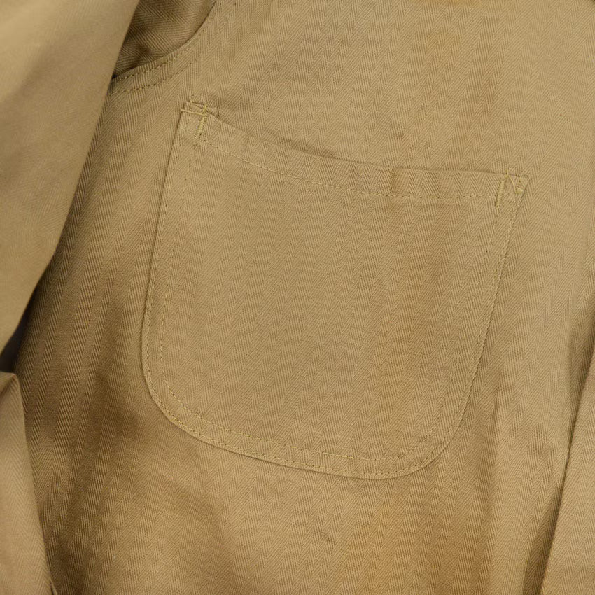 ~1960's DEADSTOCK EDWARD HYMAN COMPANY HBT SERVICE COAT... 38