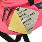~1990's DEADSTOCK EASTPAK PINK BACK PACK...
