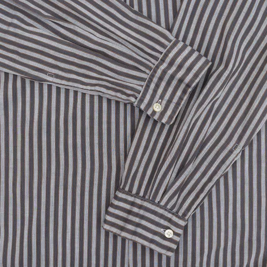 1960's PURITAN AUTHENTIC IVY STYLE STRIPE B/D SHIRT ... M