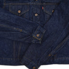 1970's Levi's 70505 small-e DENIM JACKET DARK... 46