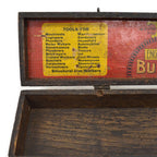 c.1920's BUFFUM TOOL CO. ENGINEERS WOOD TOOL BOX スワスティカ ...