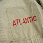 1940's A.RIFKIN&CO. ATLANTIC WHITE FLASH HBT WORK COVERALL 40 ... AS IS