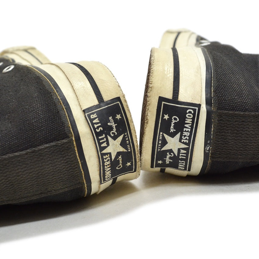 1960's CONVERSE CHUCK TAYLOR HI BLACK 三ツ星  ... 10 1/2