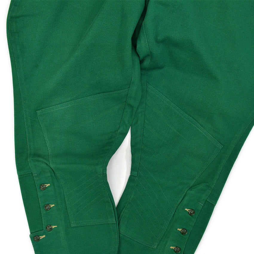 1940's〜 T.S.LANKFORD&SONS PHILLIP66 GREEN COTTON TWILL BREECHES PANTS ... W34