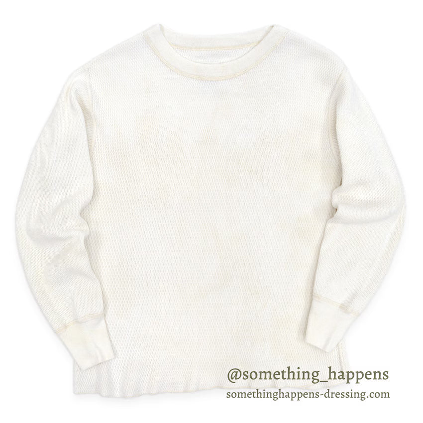 1980's U.S.G.I. UNDERSHIRT, EXTREME COLD WEATHER ２枚セット ... X-LARGE