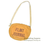 〜1970's FLINT JOURNAL CANVAS NEWS PAPER BAG ...