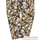 1960's~ PURITAN ART PAINT PRINT COTTON PANTS... W33 L28