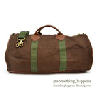 1980's DEADSTOCK L.L.BEAN DUFFLE BAG WITH ORIGINAL STRAP ...