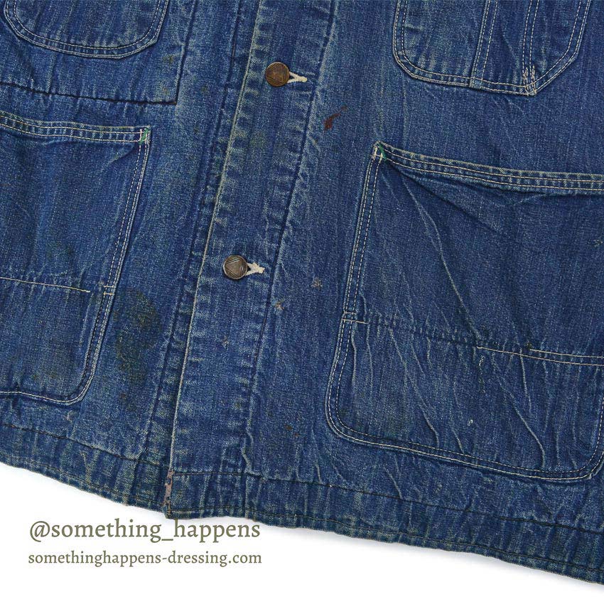 ~1960's HERCULES DENIM COVERALL BLANKET ... Fits like 42