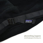 1990's PATAGONIA BLACK FLEECE BERET HAT MINT ... M