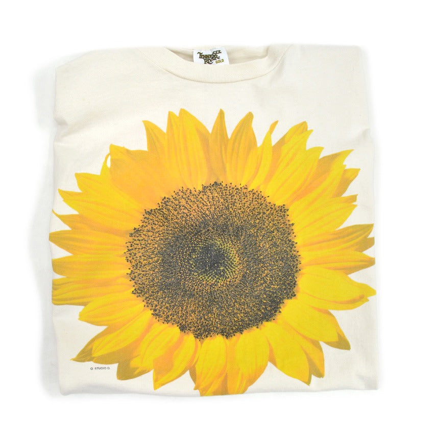 1990's TENNESSEE RIVER GOLD ひまわり T-SHIRT ... L