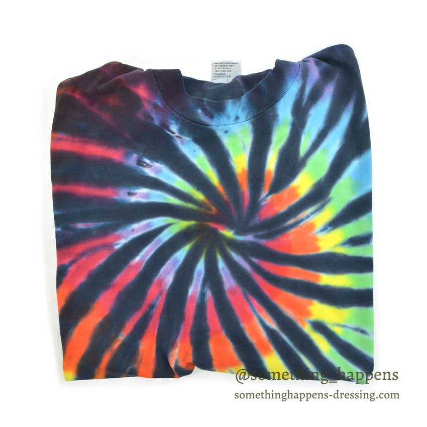 1980's〜 SUNDOG SPIRAL TIE DYE T-SHIRT ... L