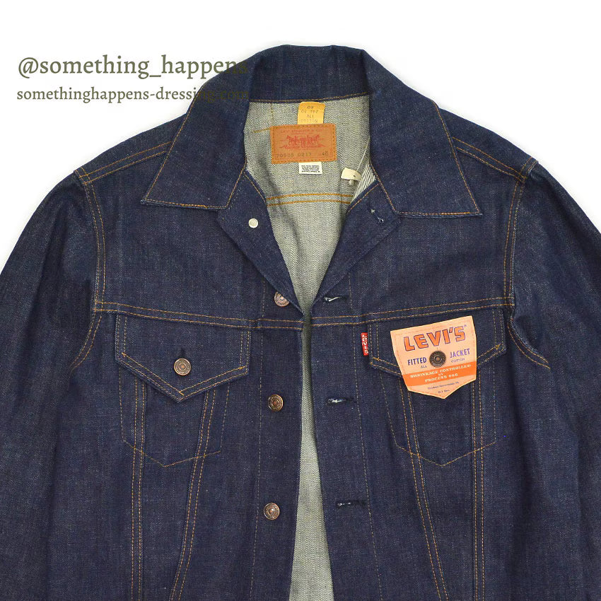 1970's DEADSTOCK Levi's 70505 small-e DENIM JACKET... 40