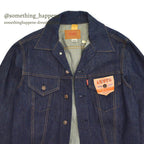 1970's DEADSTOCK Levi's 70505 small-e DENIM JACKET... 40