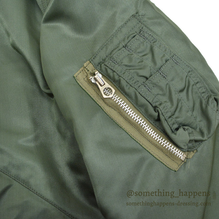 1970's USAF L-2B FLIGHT JACKET ALPHA INDUSTRIES, INC. ... MEDIUM