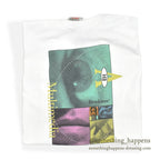 1990's ONEITA BROOKTREE MEDIA STREAM CHIP GRAPHIC T-SHIRT ... L