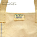 1980's LLBEAN BOAT AND TOTE GREEN... LARGE