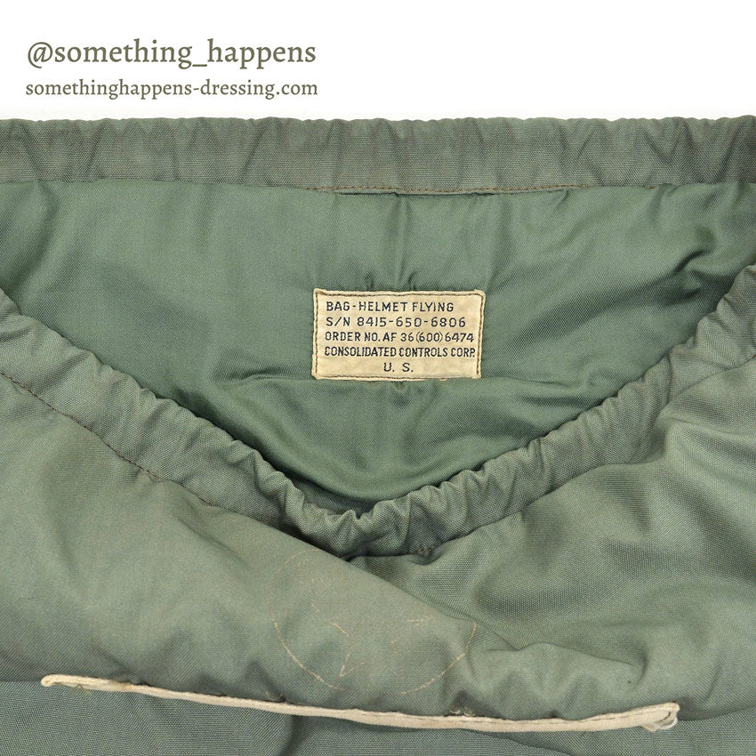 〜1960's U.S.A.F. BAG HELMET FLYING  ...