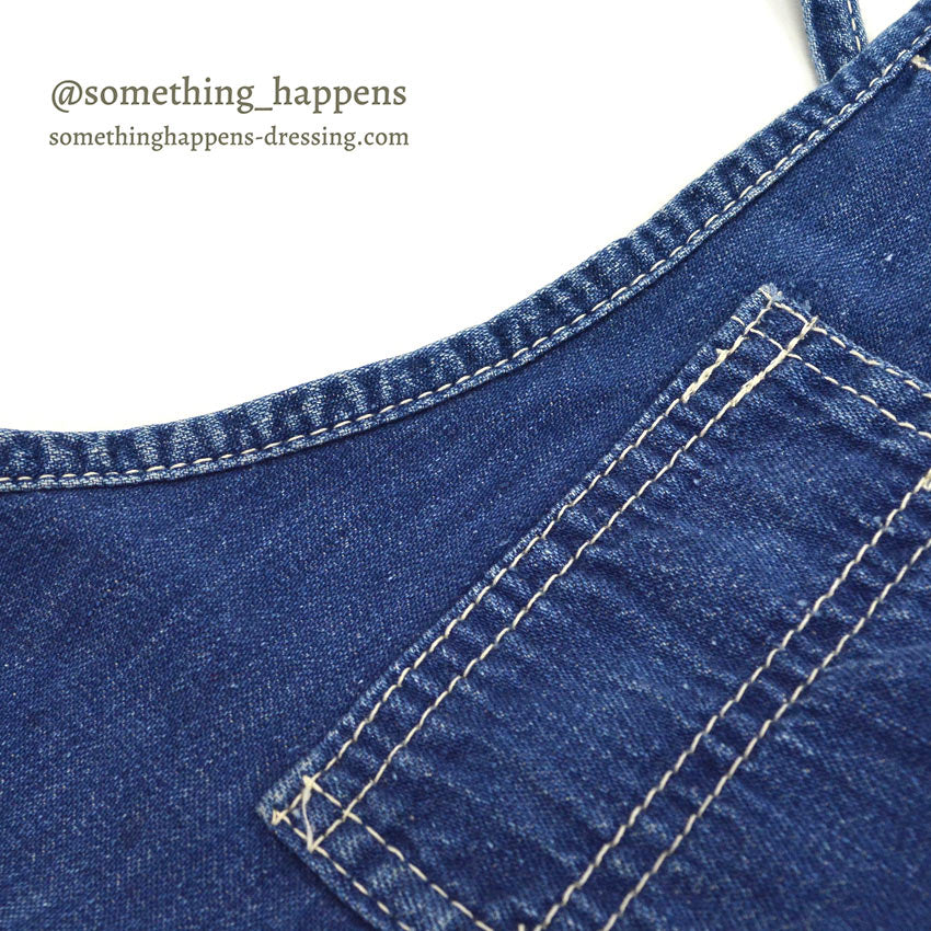 〜1960's WHITE DUCK BRAND DENIM APRON ...