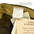 DEADSTOCK OLD FILSON SHELTER CAP...