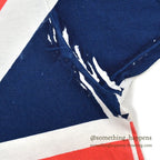 1990's FRUIT OF THE LOOM UNION JACK ALL OVER PRINT T-SHIRT ... XL