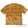 1960's FIRE & RAIN BY JANTZEN JACQUARD T-SHIRT FADED ... L