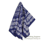 OLD GEOMETRIC BANDANA NAVY RN13962...