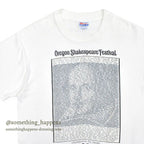 1990's HANES SHAKESPEARE ART PRINT T-SHIRT ... L