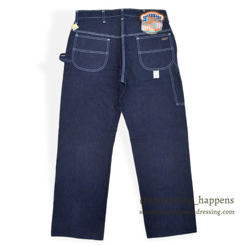 ~1980's DEADSTOCK WASHINGTON DEE CEE DENIM WORK PANTS 2... W34/L32