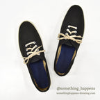 ~1980's OLD BLACK COTTON SNEAKER 2...