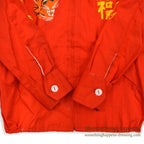 1960s Vietnam Souvenir Jacket (Vietnamese style) '68 Red FOR KIDS...