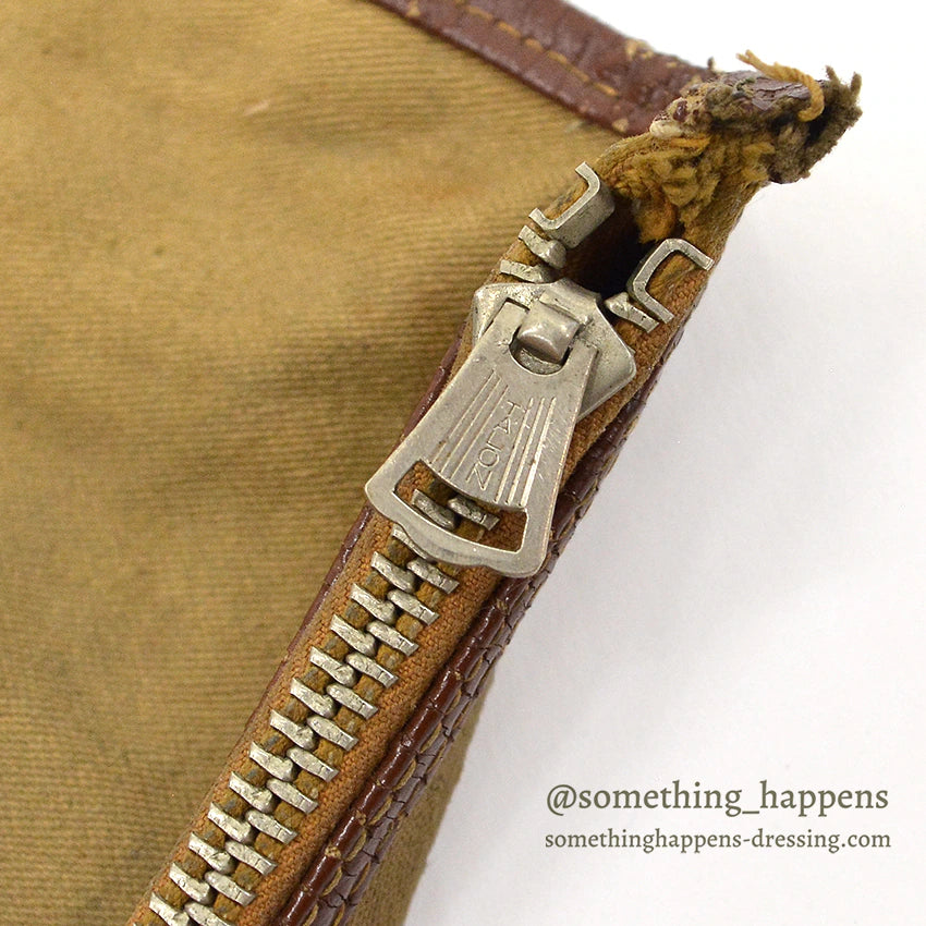 1930's L.L.BEAN CANVAS FISHING POUCH ...