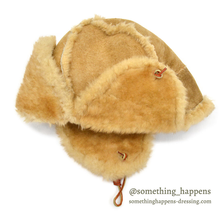 1980's L.L.BEAN SHEARLING HAT ... L