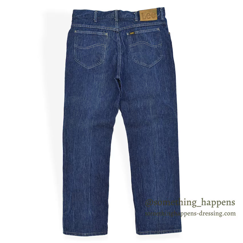 1980's Lee 200 STRIPE DENIM PANTS...W34/L30