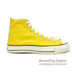 1980's DEADSTOCK CONVERSE ALLSTAR YELLOW HI WITH BOX... 8