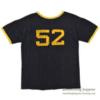 ~1960's CHAMPION ENSLEY ATHLETIC JERSEY T-SHIRT BLACK ... 44