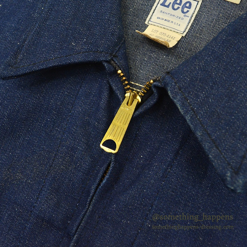 1970's DEADSTOCK LEE 91-B DENIM JACKET... 42R