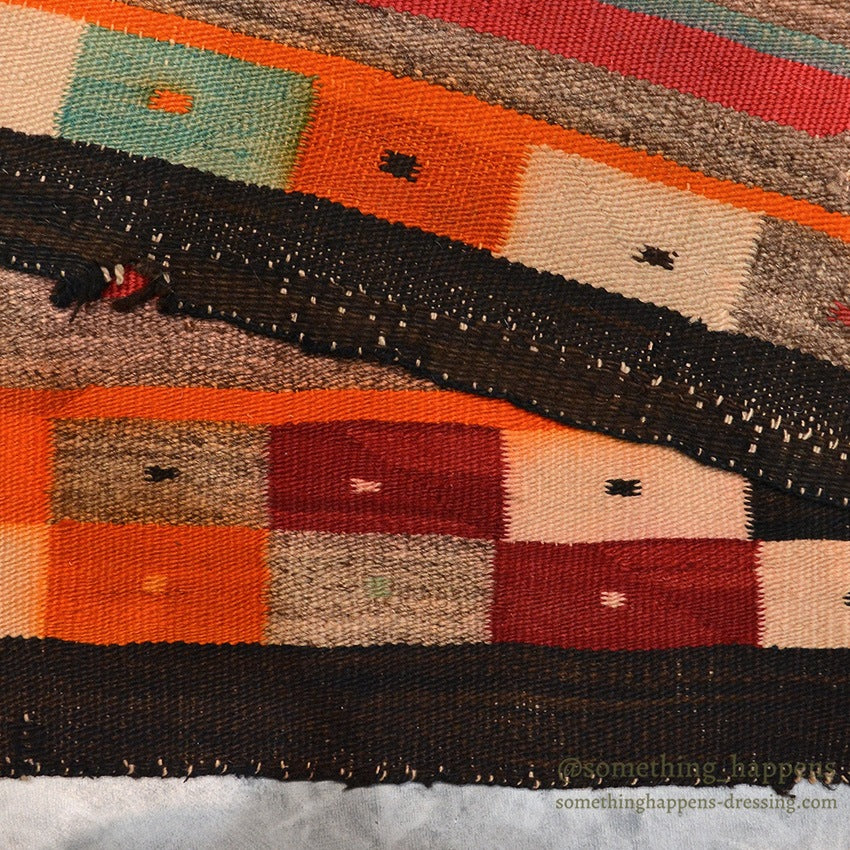 1880's~1900's NAVAJO RUG ART SPECIAL ... 93cm/90cm