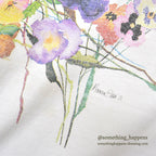 1990's FLOWER ART PRINT T-SHIRT...