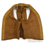 1930's DRYBAK BROWN DUCK HUNTING VEST...