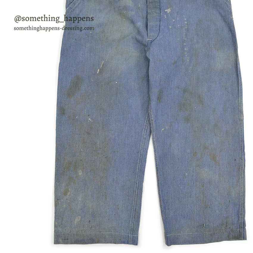 1940's Lee 96-SB PIN STRIPE OVERALL ... W40/L27
