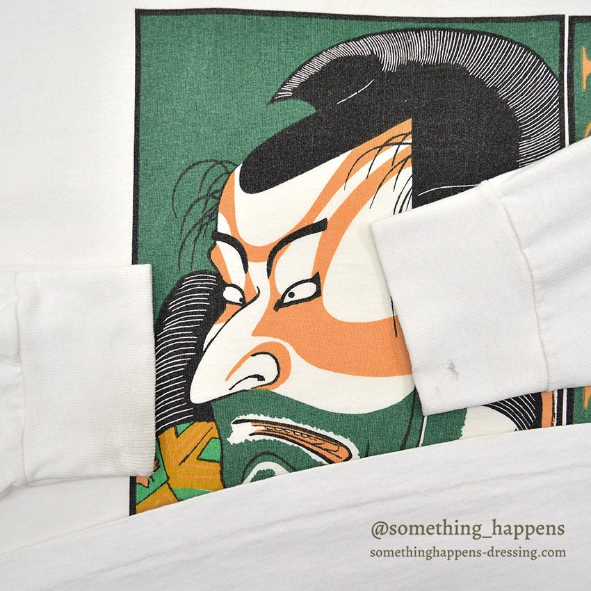 1980's WILDWOOD PRODUCTIONS TOYOKUNI ART L/S T-SHIRT 1 ... X-LARGE