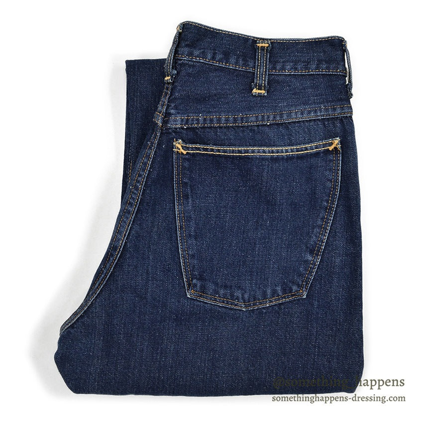 1950's MONTGOMERY WARD 101 DENIM PANTS DARK ... W29/L28