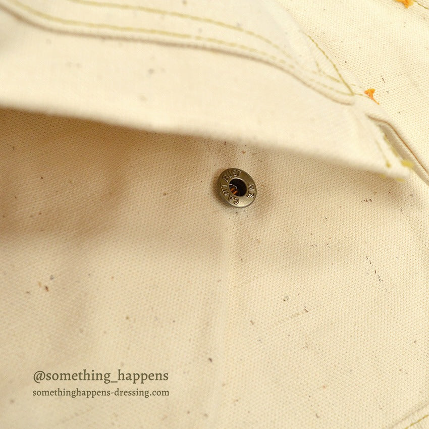 1940's~ DEADSTOCK CAN'T BUST'EM DOUBLE KNEE OVERALL ... W42/L30