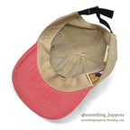 1990's BLACK DOG BRAND DOG EMBROIDERY TWO TONE CAP...