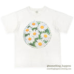 1990's DOWN TO EARTH PRODUCTS DAISY FLOWER PRINT T-SHIRT ... XL